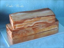 2x4 Grooms Cake