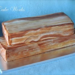 2x4 Grooms Cake
