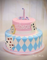 Alice in Wonderland 1st Birthday
