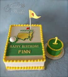 Golf fan 1st bday