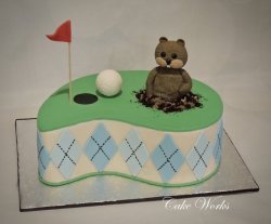 Caddy Shack Gofer Grooms Cake
