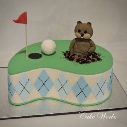 Caddy Shack Gofer Grooms Cake