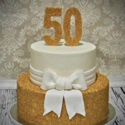 Glittering Gold 50th Birthday