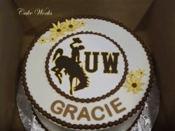 Simple Girly UW Graduation