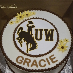 Simple Girly UW Graduation