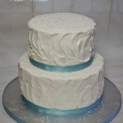 Rustic Buttercream with Sparkling Sugar