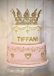 Princess with Gold Piping