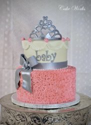 Baby Princess with Buttercream Ruffles