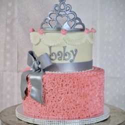 Baby Princess with Buttercream Ruffles