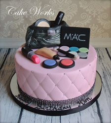 Mac Makeup Cake