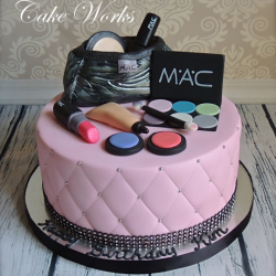 Mac Makeup Cake