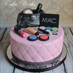 Mac Makeup Cake