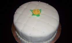 Quilted Mother's Day Cake