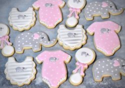 Elephant Baby Girl Theme
