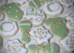 Elegant Baby Theme Gold and Sage