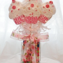 Cupcake Cookie Pop Bouquet