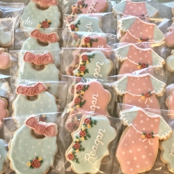 Baby Girl Vintage Cookies