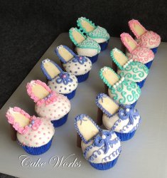 High Heel Cupcakes
