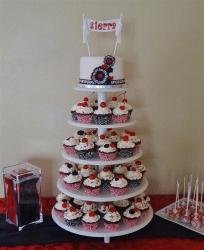 Graduation Cupcake Tower