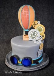 Steam Punk Hat and Air Balloon