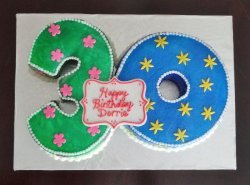 30 Number Cake