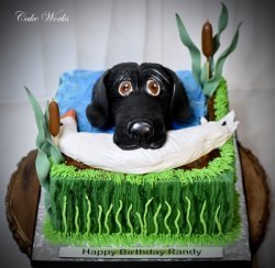 Bird Hunting Black Lab