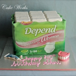 Depend 40th birthday