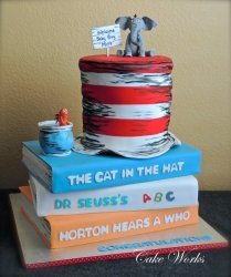 Dr Seuss baby shower - Horton