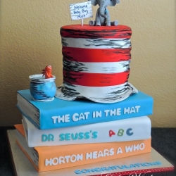 Dr Seuss baby shower - Horton