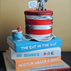 Dr Seuss baby shower - Horton