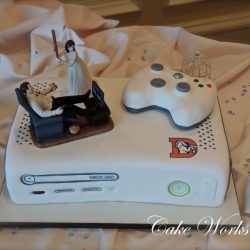 X-Box Grooms Cake