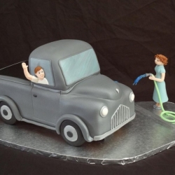 1950's Truck Cake