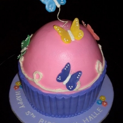 Butterfly Giant Cupcake