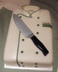 Chef's Coat Groom's Cake