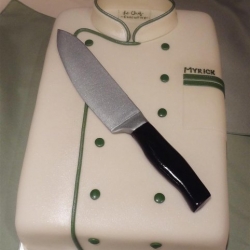 Chef's Coat Groom's Cake