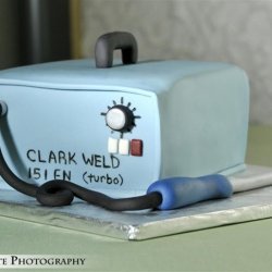 Welding Grooms Cake