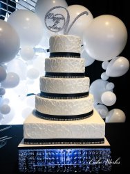 Elegant Black and White Wedding