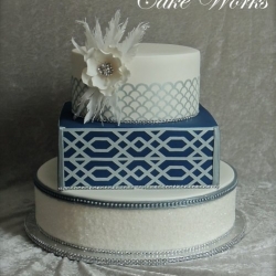 Speak Easy Wedding Cake