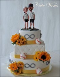 Baseball Sunflower Theme