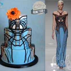 Cake Central Magazine Feature - Versace Fashion