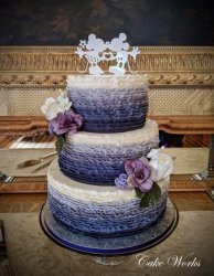 Ombre Purple Ruffles