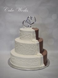 Bride-Groom Buttercream and Chocolate Buttercream