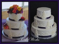 Mountain Theme in Buttercream